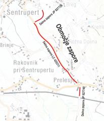 Območje zapore